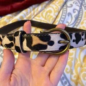 Cheetah belt